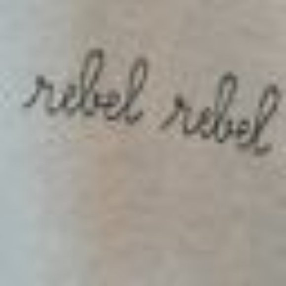 Maison Labiche Rebel Rebel Heather Gray Crew Sweatshirt Size Small - Picture 2 of 7